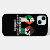 Coques Case-Mate iPhone Rétro Irlande Palestine Solidarité Première révolu (Verso (horizontal))