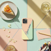 Coques Case-Mate iPhone Retro Les années 70 rose turquoise Pastel Bloc de 