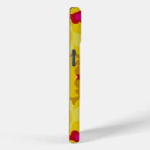 Coques Case-Mate iPhone Rétro Mandala jaune bleu et rose (Verso / Droite)