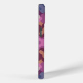 Coques Case-Mate iPhone Rétro Mandala violet rose et orange (Verso / Droite)
