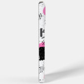Coques Case-Mate iPhone Retro Memphis Geometric Pattern (Verso / Droite)