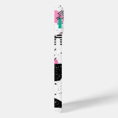 Coques Case-Mate iPhone Retro Memphis Geometric Pattern (Verso / Droite)