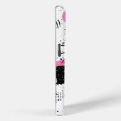 Coques Case-Mate iPhone Retro Memphis Geometric Pattern (Verso / Droite)