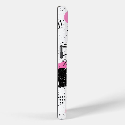 Coques Case-Mate iPhone Retro Memphis Geometric Pattern (Verso / Droite)