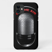 Coques Case-Mate iPhone Rétro microphone (Dos)