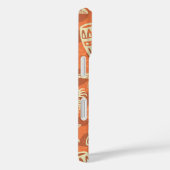 Coques Case-Mate iPhone Retro Mid Century Modern Tiki Pattern (Verso / Droite)