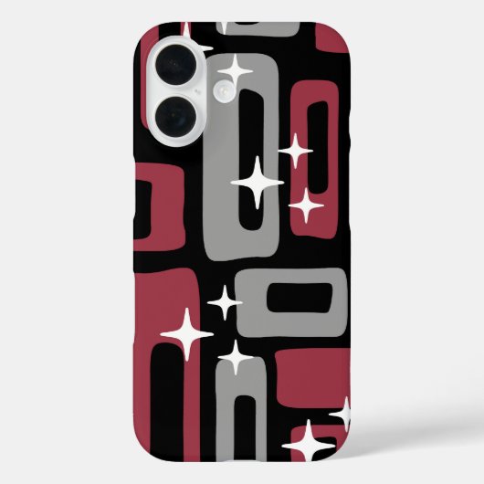 Coques Case-Mate iPhone Retro Mid-Century Moderne Abstrait (Verso)