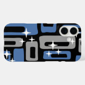 Coques Case-Mate iPhone Retro Mid-Century Moderne Abstrait (Verso (horizontal))