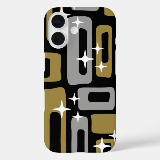 Coques Case-Mate iPhone Retro Mid-Century Moderne Abstrait (Verso)