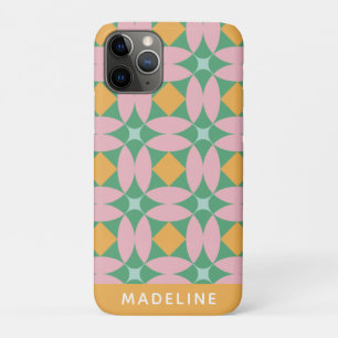 Case-Mate iPhone Case Retro Mid Century Motif Vert personnalisé