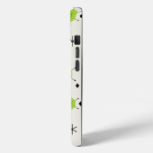 Coques Case-Mate iPhone Retro Mid Mod Starburst Sky Chartreuse (Verso / Gauche)