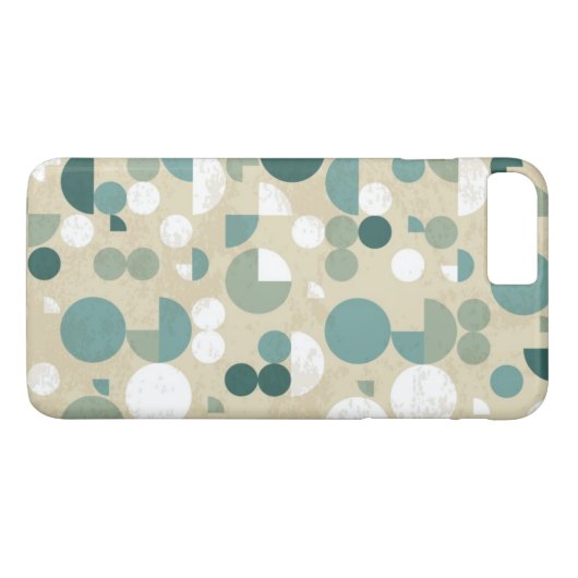 Coques Case-Mate iPhone Rétro motif abstrait (Dos (Horizontal))