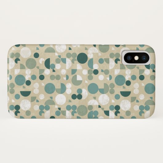 Coques Case-Mate iPhone Rétro motif abstrait (Dos (Horizontal))