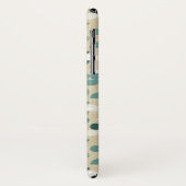 Coques Case-Mate iPhone Rétro motif abstrait (Dos/Gauche)