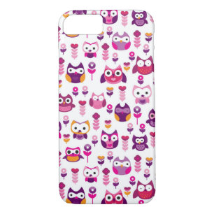 Etui iPhone Case-Mate rétro motif coloré d'oiseau de hibou