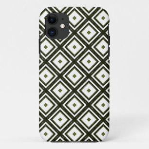 Coques Pour iPhone Rétro motif de mosaïque géométrique moderne