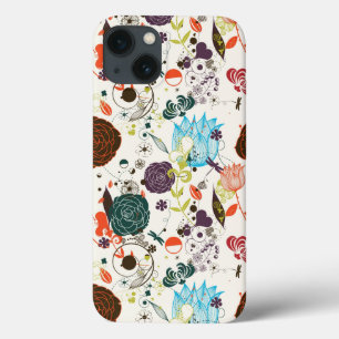 Etui iPhone Case-Mate Rétro motif floral 2