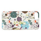 Coques Case-Mate iPhone Rétro motif floral 2 (Dos (Horizontal))