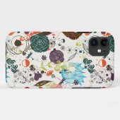 Coques Case-Mate iPhone Rétro motif floral 2 (Dos (Horizontal))