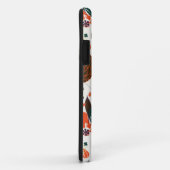 Coques Case-Mate iPhone Rétro motif floral 2 (Dos/Droite)