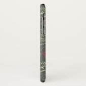 Coques Case-Mate iPhone Rétro motif floral 3 (Dos/Gauche)