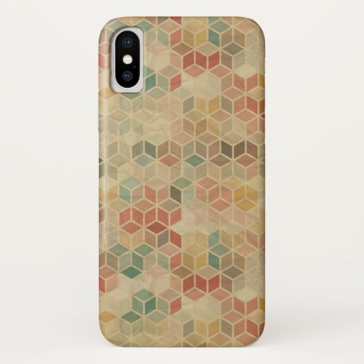 Coques Case-Mate iPhone Rétro motif géométrique 5 (Dos)