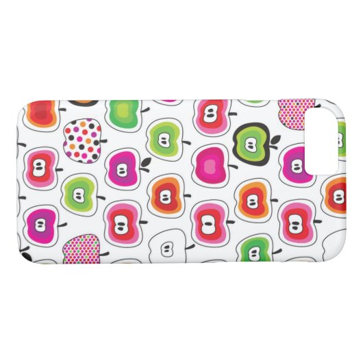 Coques Case-Mate iPhone Rétro motif mignon (Dos (Horizontal))