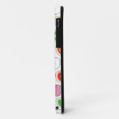 Coques Case-Mate iPhone Rétro motif mignon de pomme (Dos/Gauche)