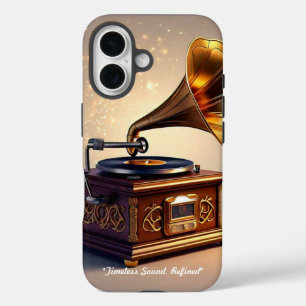 Coques iPhone 16 "Retro Music Magic"