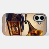 Coques Case-Mate iPhone "Retro Music Magic" (Verso (horizontal))