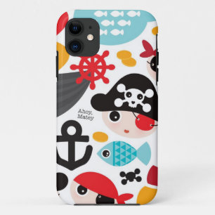 Coques Pour iPhone Rétro navigation d'illustration de pirates