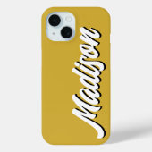 Coques Case-Mate iPhone Retro Nom personnalisé Cadeau Super personnalisé V (Verso)