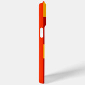 Coques Case-Mate iPhone Rétro orange 1970's , (Verso / Droite)