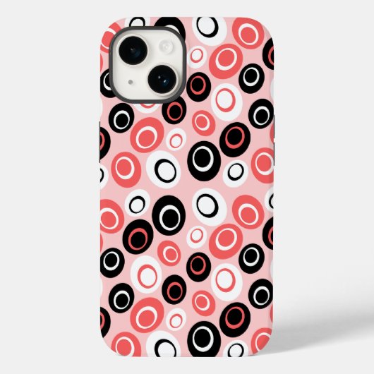 Coques Case-Mate iPhone Rétro Ovals (Verso)