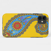 Coques Case-Mate iPhone Rétro Paisley (Dos (Horizontal))