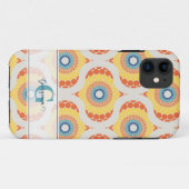 Coques Case-Mate iPhone Retro personnalisé Aegean Eté Radiant Mandala (Dos (Horizontal))