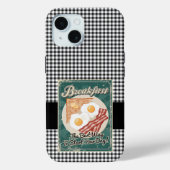 Coques Case-Mate iPhone Rétro petit-déjeuner (Verso)