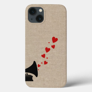 Case-Mate iPhone Case Rétro phonographe stéréo de musique amateur hipste