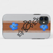 Coques Case-Mate iPhone Rétro planche de surf de Honu (Dos (Horizontal))