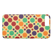 Coques Case-Mate iPhone Rétro Pop Polka Dot Pattern #2 (Dos (Horizontal))