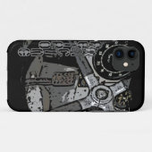 Coques Case-Mate iPhone Retro Racing Oldtimer Détails Design graphique (Dos (Horizontal))