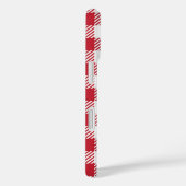 Coques Case-Mate iPhone Retro Red Picnic Check Farmhouse Design (Verso / Droite)