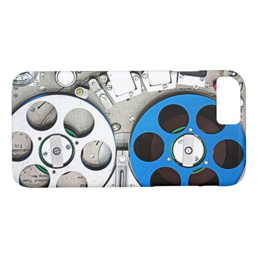 Coques Case-Mate iPhone Retro Reel To Reel Audio Tape (Dos (Horizontal))