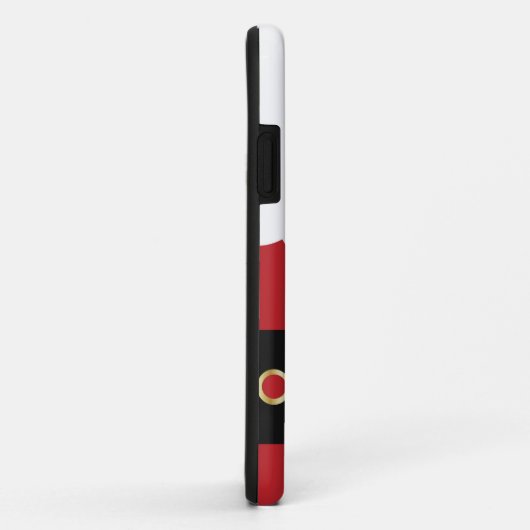 Coques Case-Mate iPhone rétro santa claus (Dos/Droite)