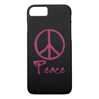 Coque iPhone 8/7 Rétro signe de paix