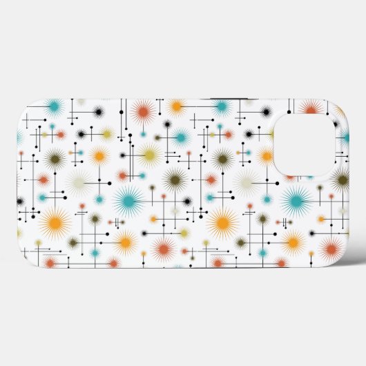 Coques Case-Mate iPhone Retro Starbursts A Go-Go ! (Verso (horizontal))