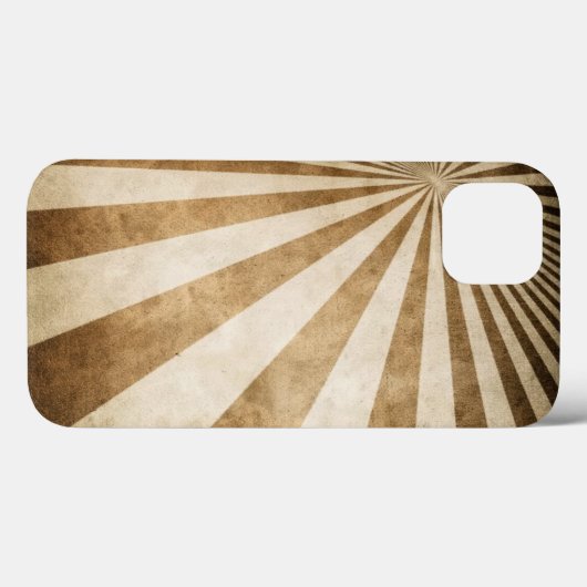 Coques Case-Mate iPhone Rétro stripe pattern (Verso (horizontal))