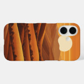 Coques Case-Mate iPhone Retro Sunset Hills (Verso (horizontal))