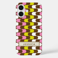 Retro Super Lime rose Brown Art personnalisé
