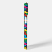 Coques Case-Mate iPhone Retro Tetris Blocks Seamless Pattern (Verso / Droite)